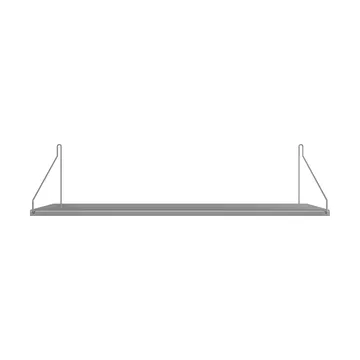 Estante de pared Single Shelf - Acero inoxidable, 80x20 cm - FRAMA