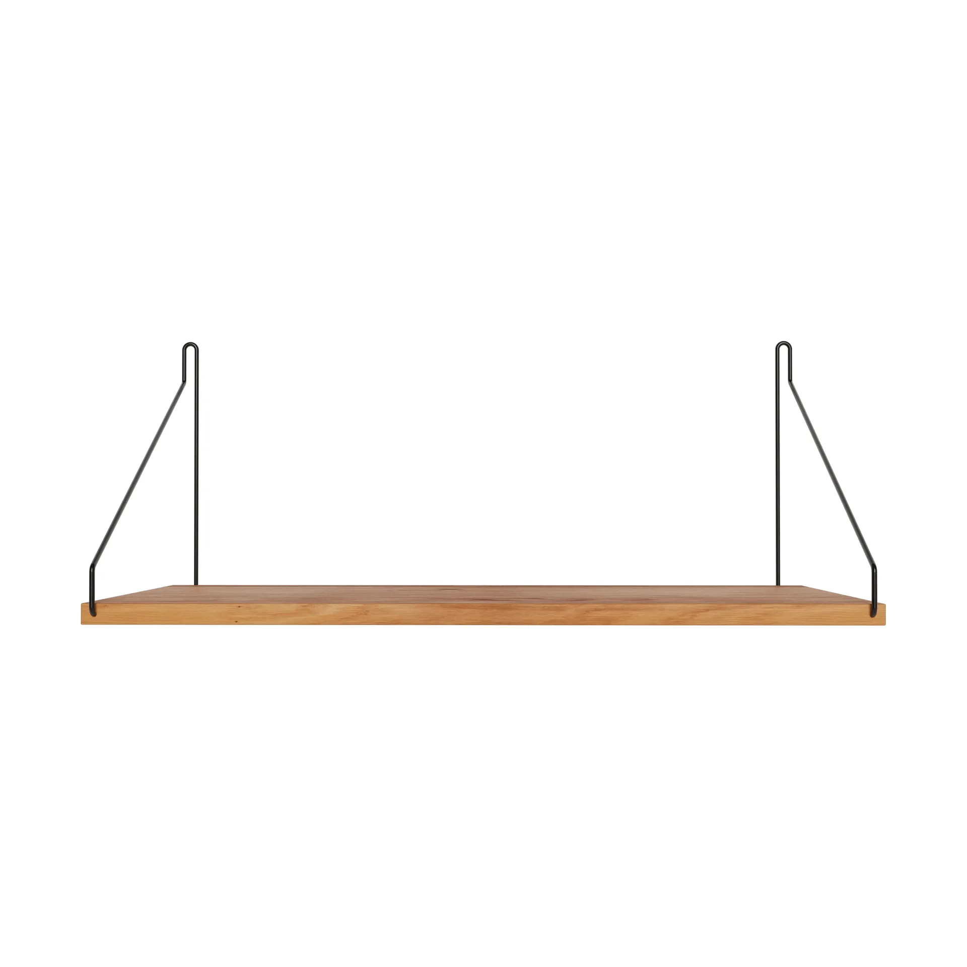 Estante de pared Single Shelf, Roble-negro, 40x27 cm FRAMA