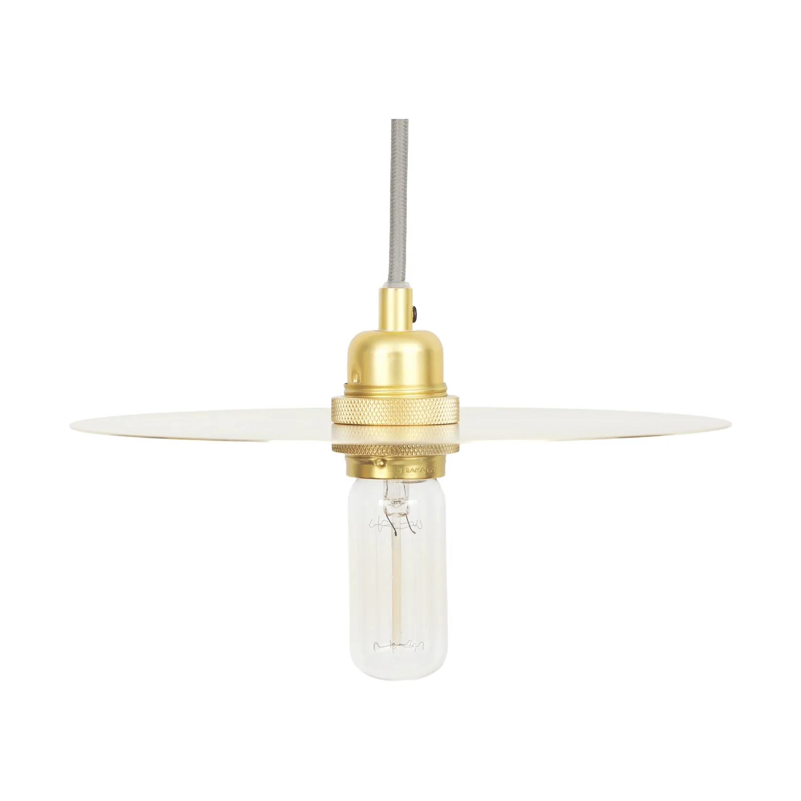 Lámpara colgante Circle Shade, Latón, Ø25 cm FRAMA