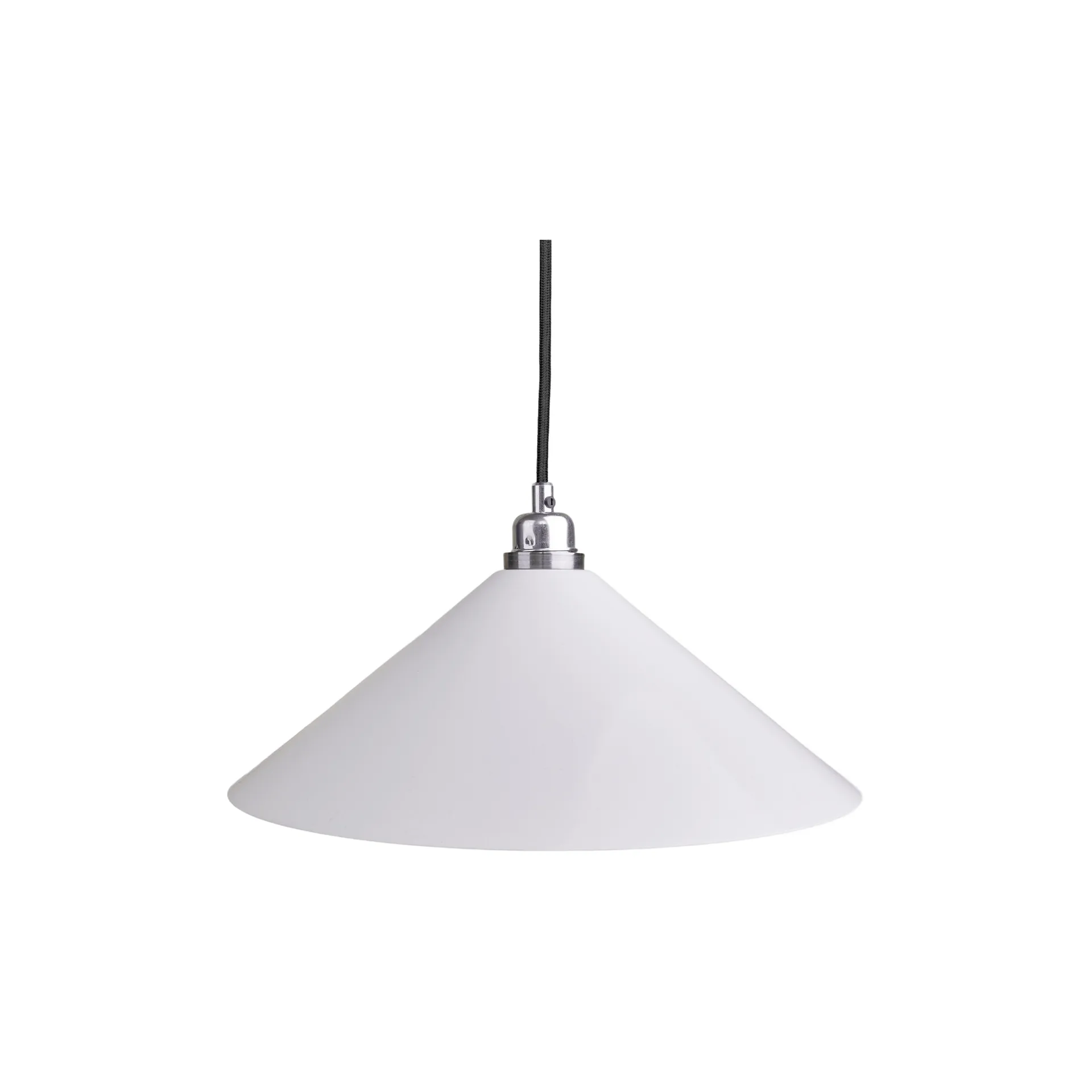 Lámpara colgante Cone Shade, White, medium, Ø36 cm FRAMA