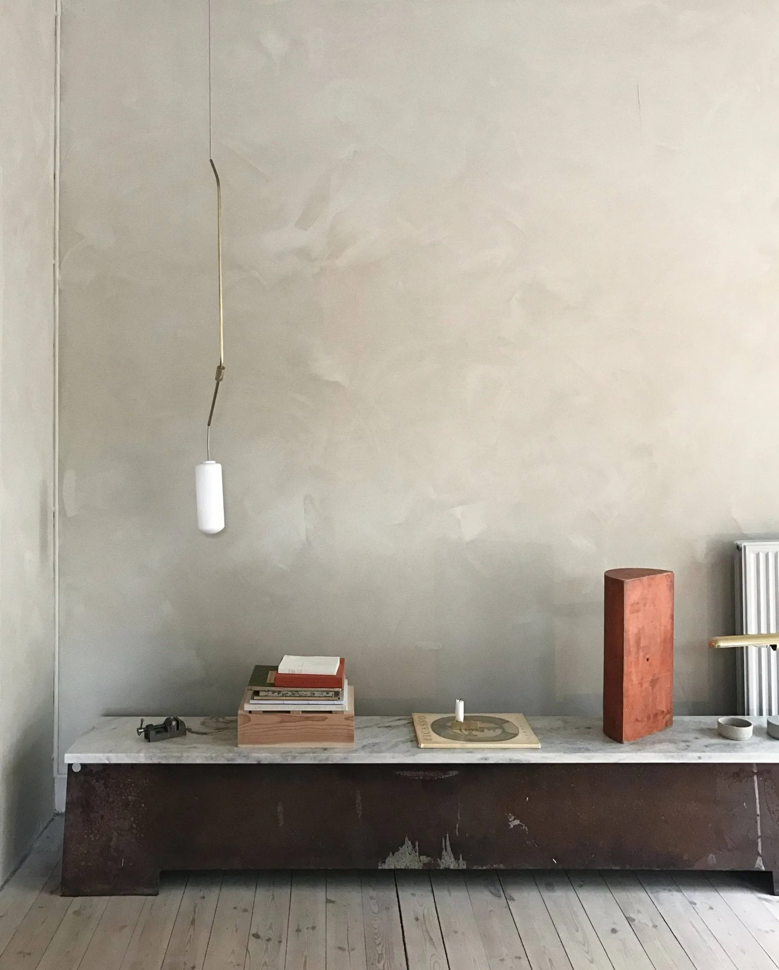 Lámpara colgante Ventus Pendant, Latón, Form 01 FRAMA
