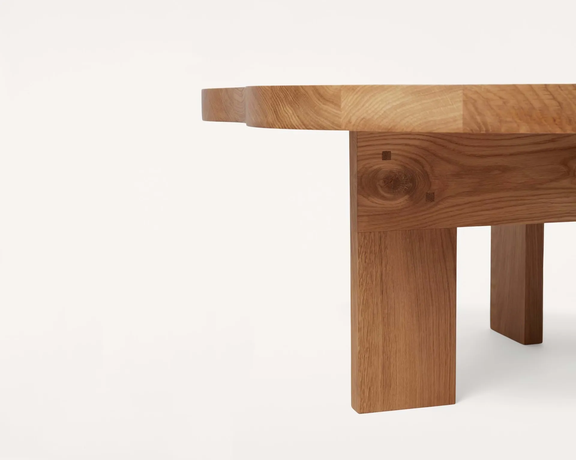 Mesa de centro Farmhouse Pond, Roble, 78x93,6x37 cm FRAMA
