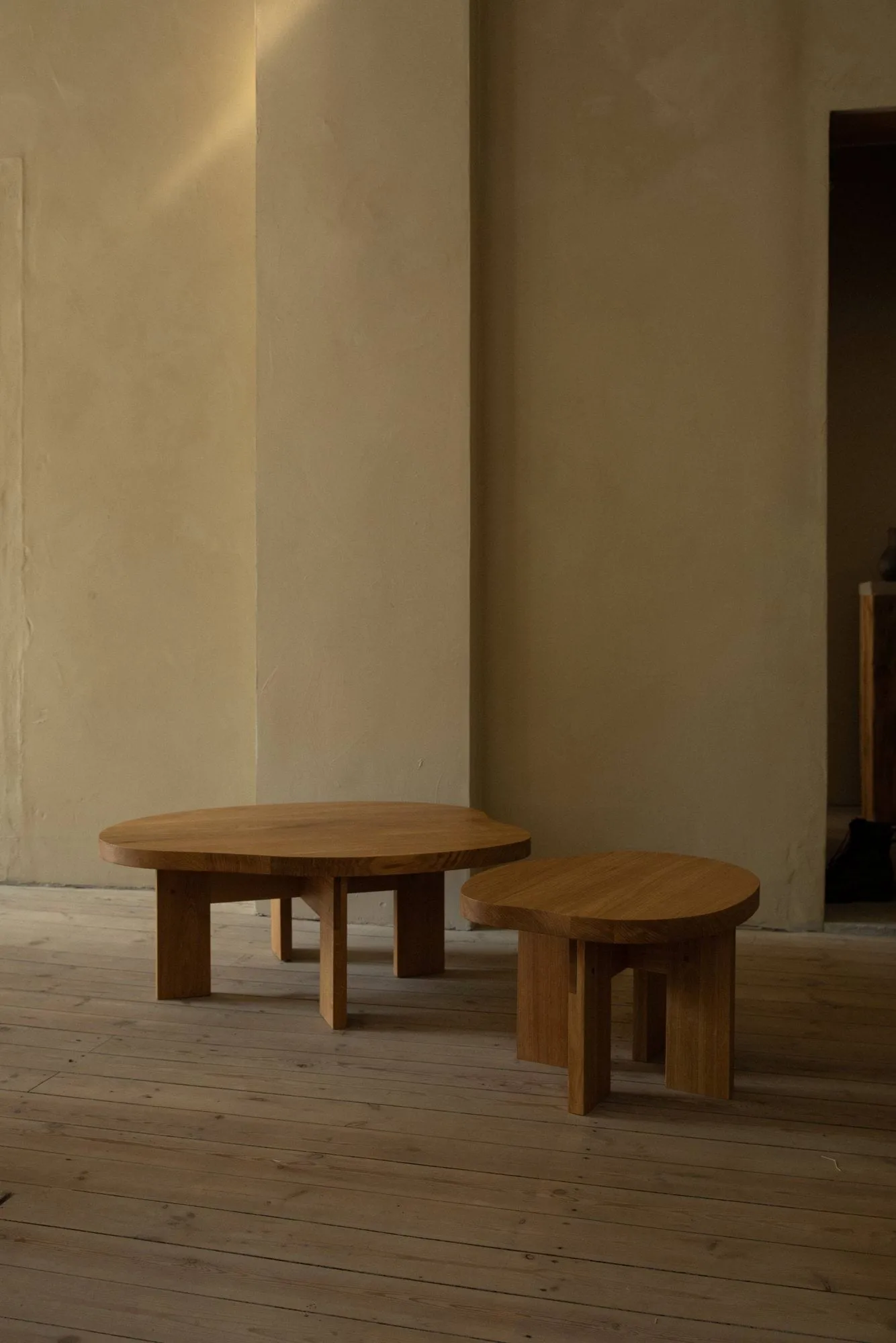 Mesa de centro Farmhouse Pond, Roble, 78x93,6x37 cm FRAMA