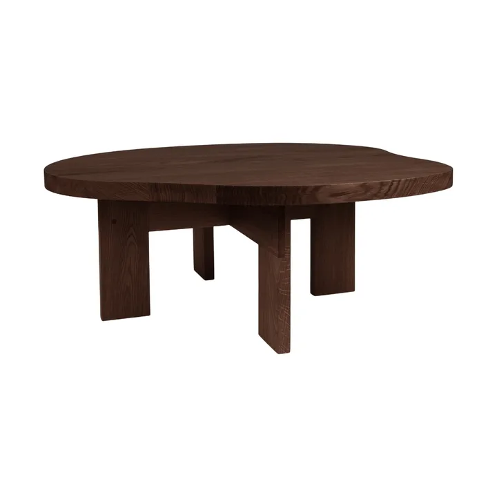 Mesa de centro Farmhouse Pond - Roble oscuro, 78x93,6x37 cm - FRAMA