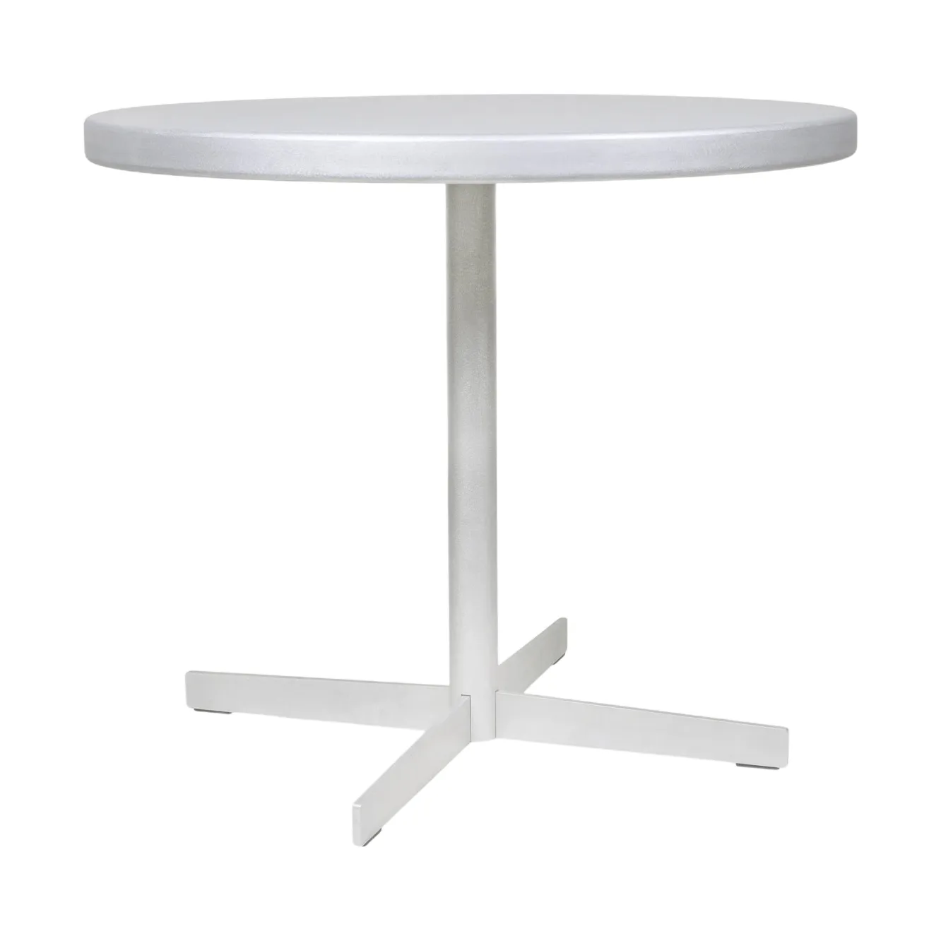 Mesa de comedor Tasca Table, Aluminium, large, Ø87,5x75,5 cm FRAMA
