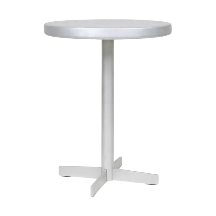 Mesa de comedor Tasca Table - Aluminium, small, Ø58x75,5 cm - FRAMA