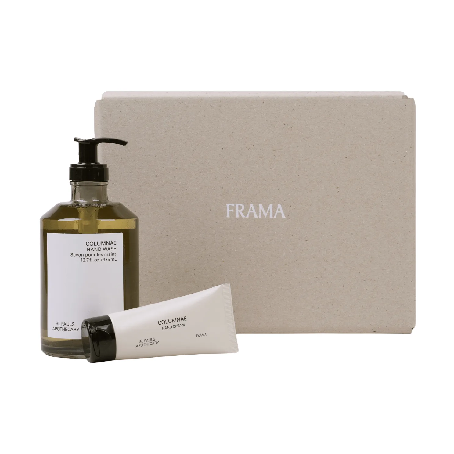 Set de regalo FRAMA de jabón de manos + crema de manos, Columnae FRAMA