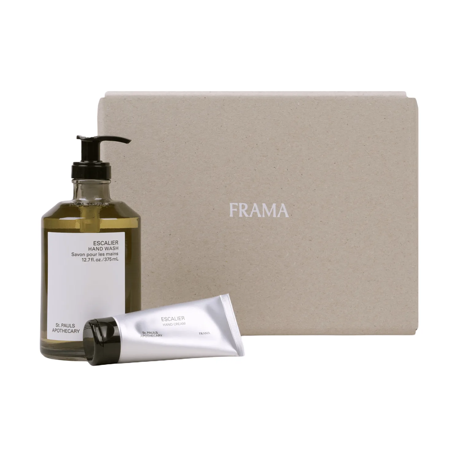 Set de regalo FRAMA de jabón de manos + crema de manos, Escalier FRAMA