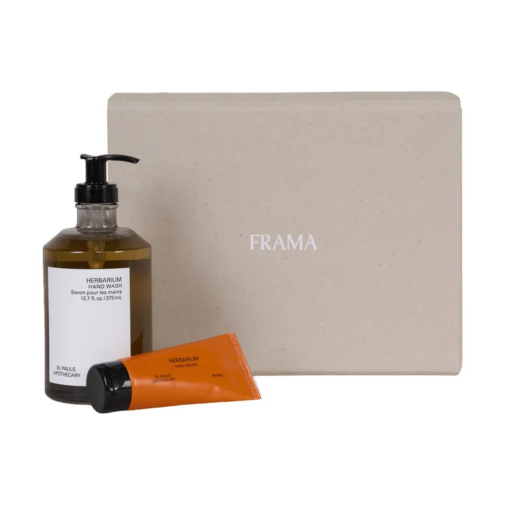 Set de regalo FRAMA de jabón de manos + crema de manos - Herbarium - FRAMA