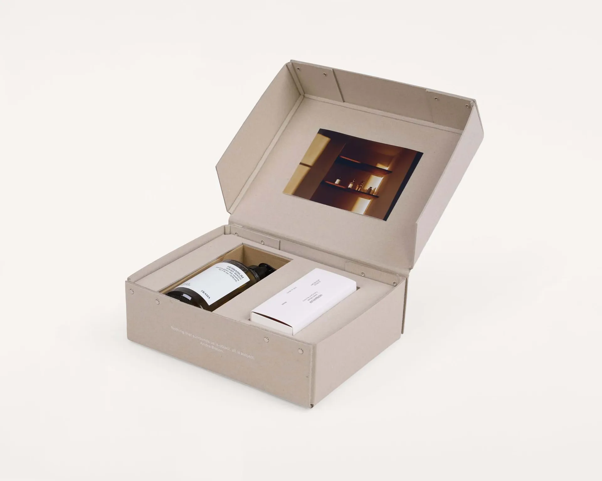 Set de regalo FRAMA de jabón de manos + crema de manos, Herbarium FRAMA