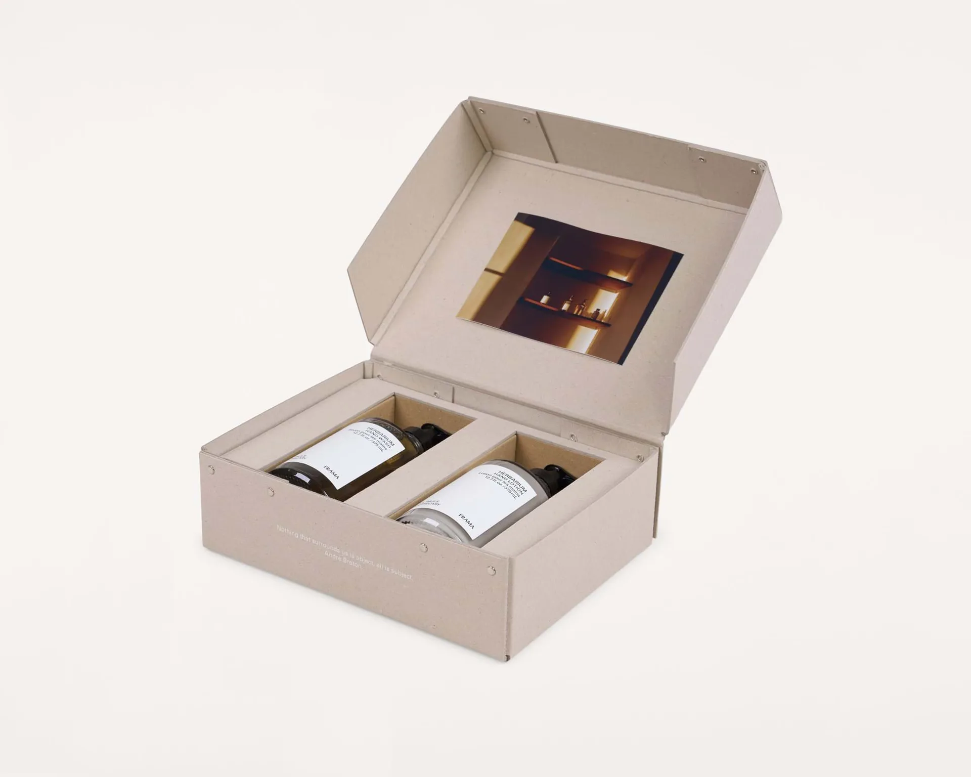Set de regalo FRAMA de jabón de manos + loción de manos, Herbarium FRAMA