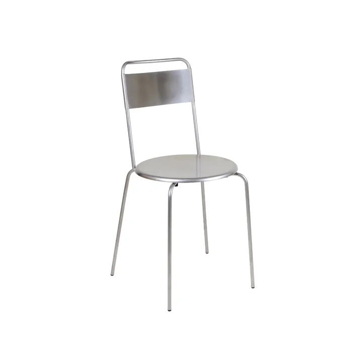 Silla Petit Rond - Acero inoxidable - FRAMA