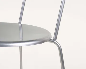 Silla Petit Rond - Acero inoxidable - FRAMA