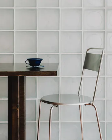 Silla Petit Rond - Acero inoxidable - FRAMA