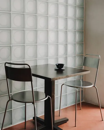 Silla Petit Rond - Acero inoxidable - FRAMA