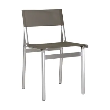 Silla Union - Aluminium-Taupe Mesh - FRAMA