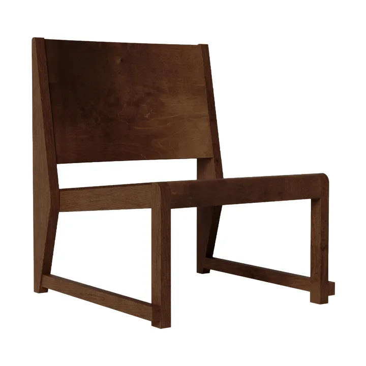 Sillón Easy Chair 01 - Abedul marrón oscuro - FRAMA