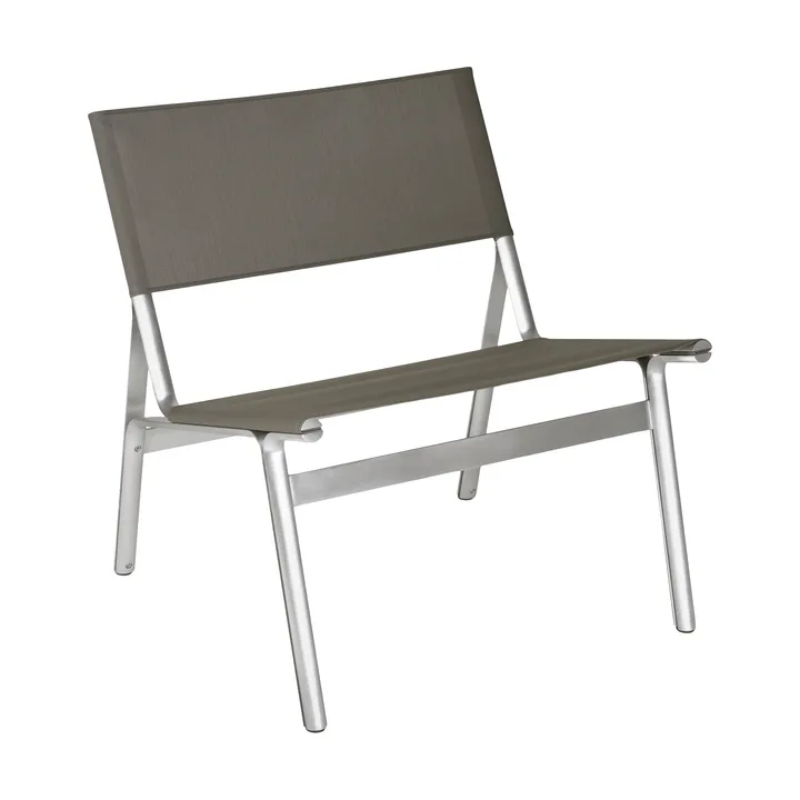 Sillón Union - Aluminium-Taupe Mesh - FRAMA