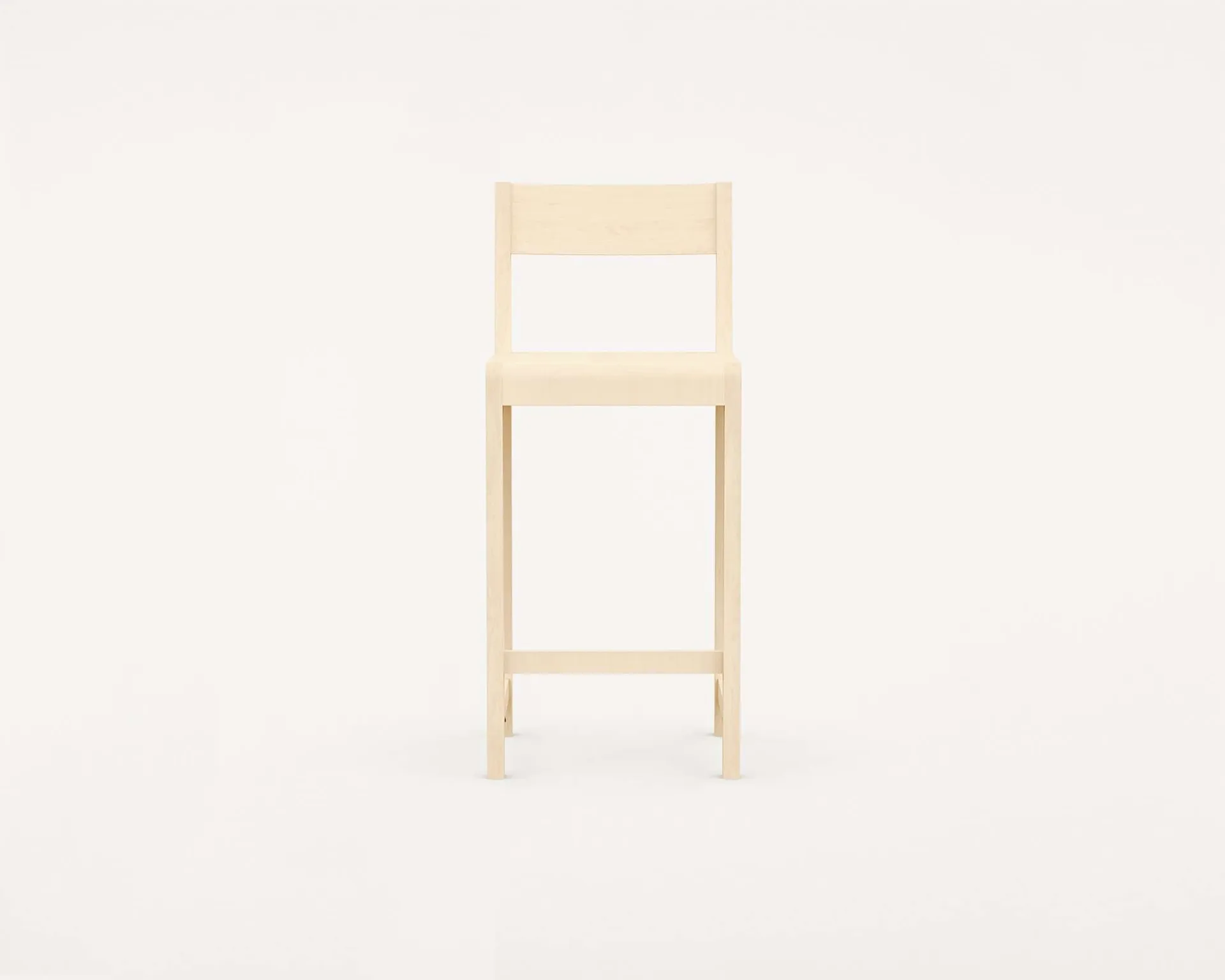 Taburete de bar Bar Chair 01, Abedul, 65 cm FRAMA