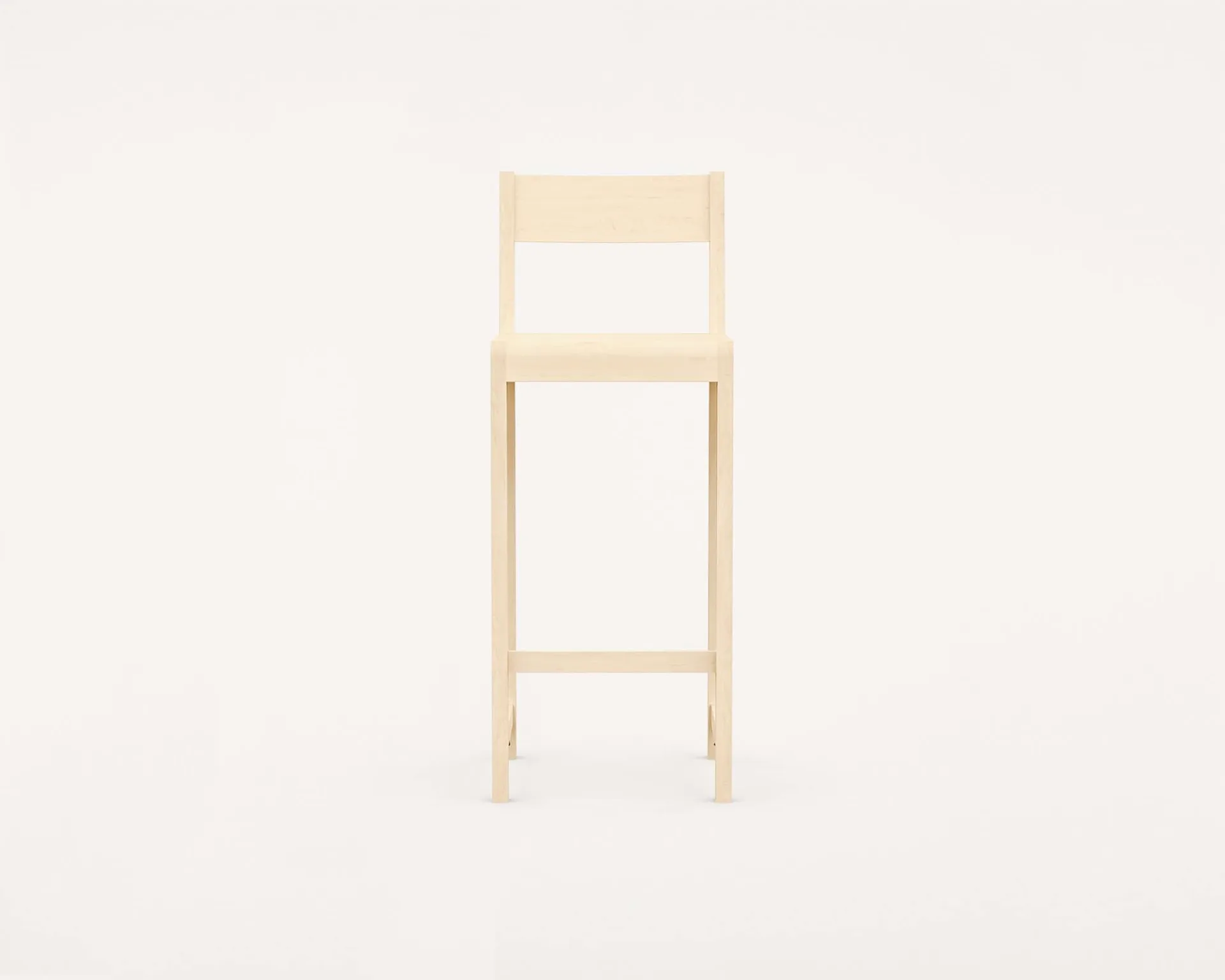 Taburete de bar Bar Chair 01, Abedul, 76 cm FRAMA