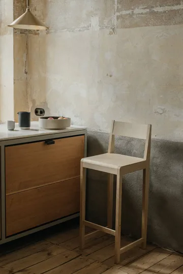 Taburete de bar Bar Chair 01 - Abedul, 76 cm - FRAMA