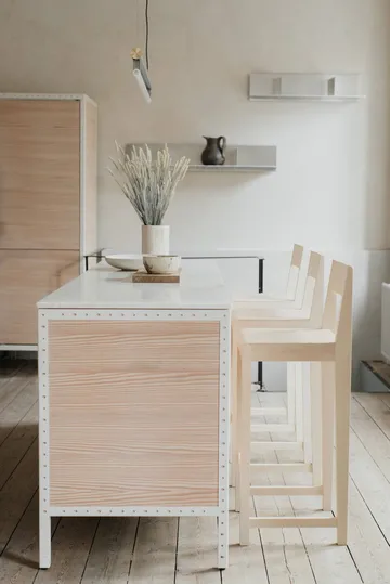 Taburete de bar Bar Chair 01 - Abedul, 76 cm - FRAMA