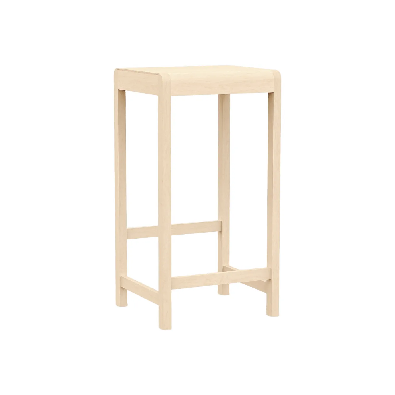 Taburete de bar Stool 01, Abedul, 76 cm FRAMA