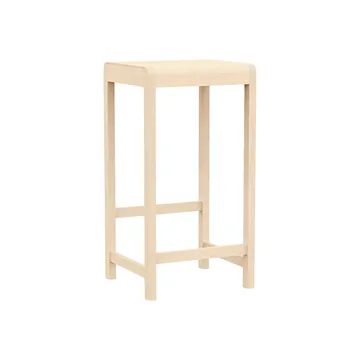 Taburete de bar Stool 01 - Abedul, 76 cm - FRAMA