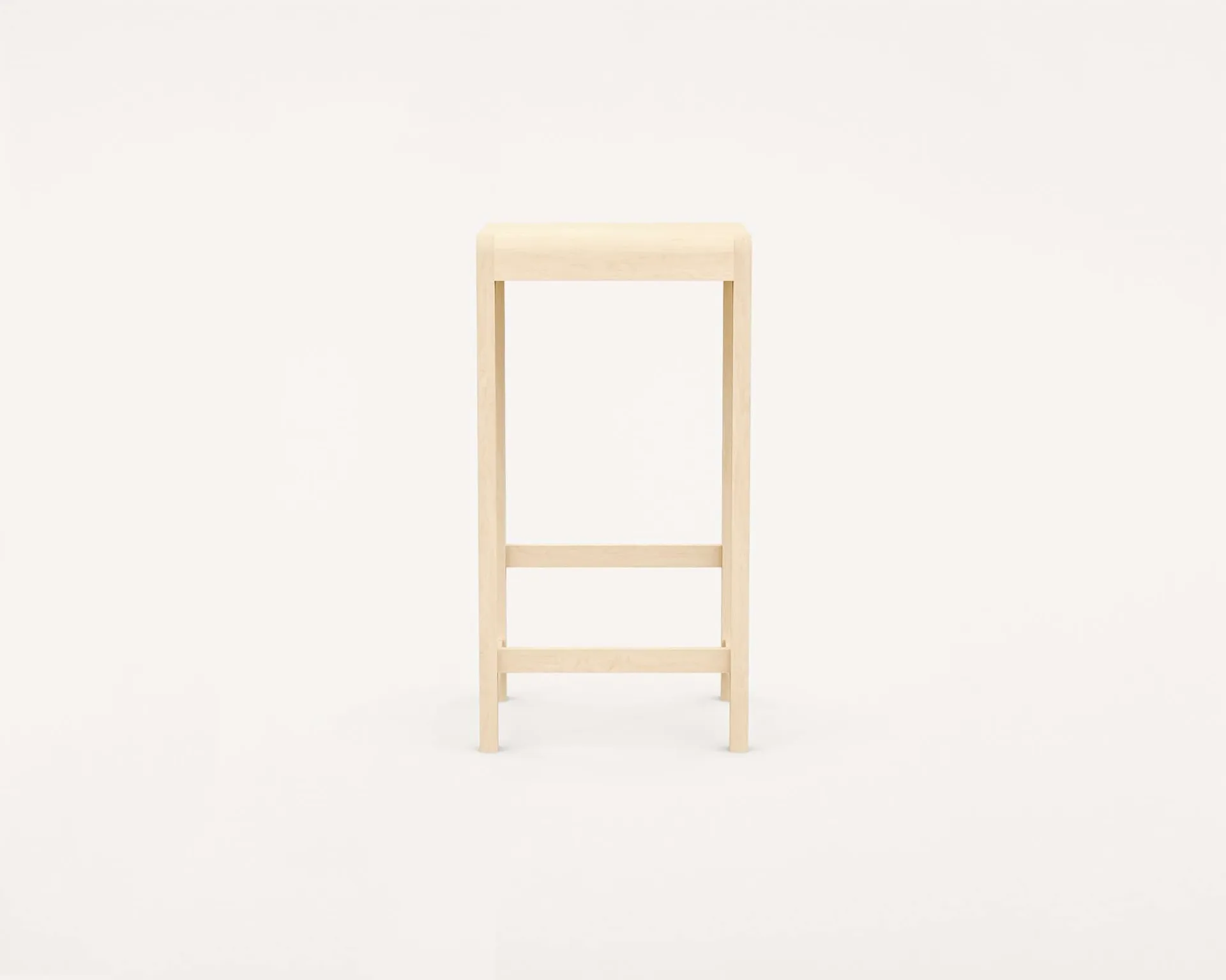 Taburete de bar Stool 01, Abedul, 76 cm FRAMA