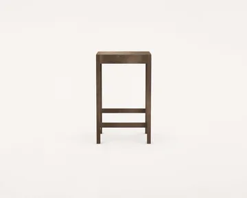 Taburete de bar Stool 01 - Abedul marrón oscuro, 65 cm - FRAMA