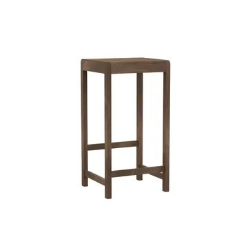 Taburete de bar Stool 01 - Abedul marrón oscuro, 76 cm - FRAMA