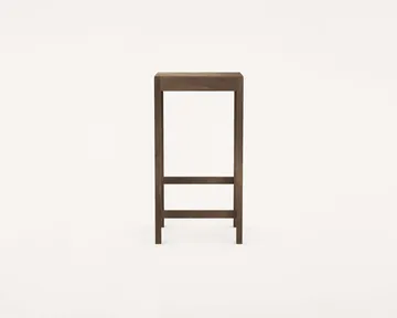 Taburete de bar Stool 01 - Abedul marrón oscuro, 76 cm - FRAMA
