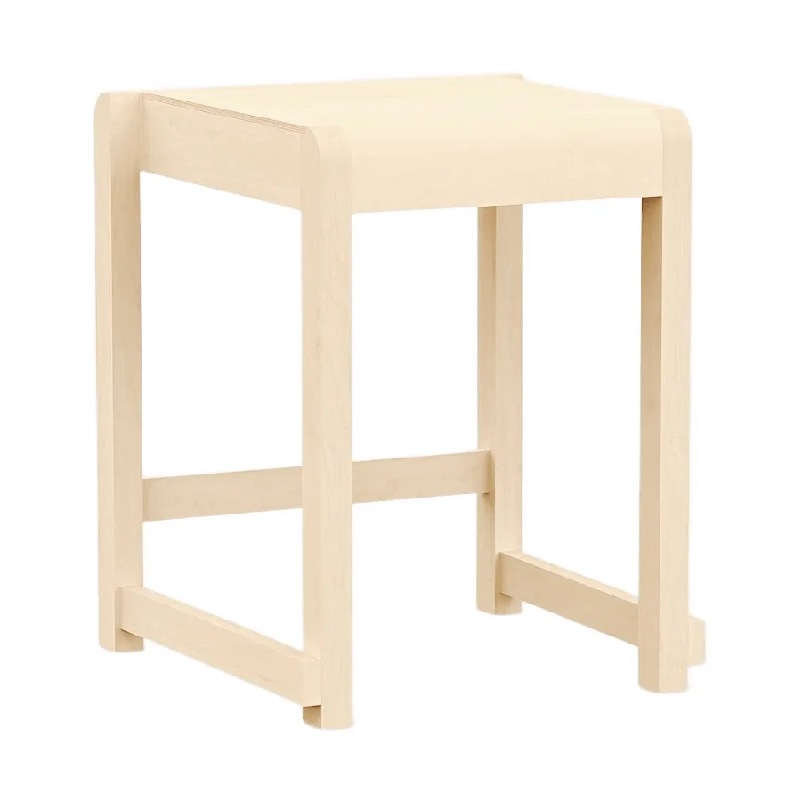Taburete Low Stool 01, Abedul FRAMA