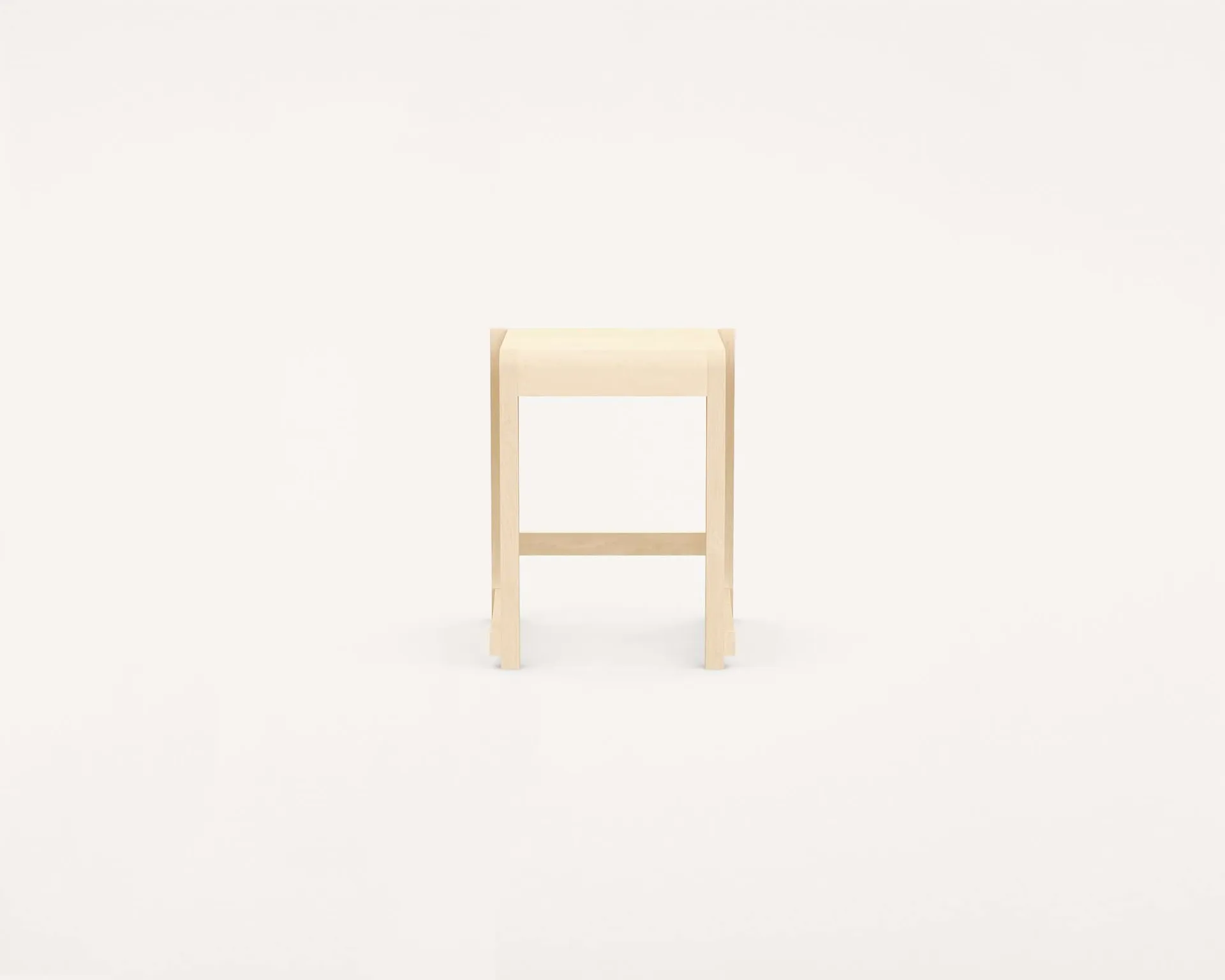 Taburete Low Stool 01, Abedul FRAMA