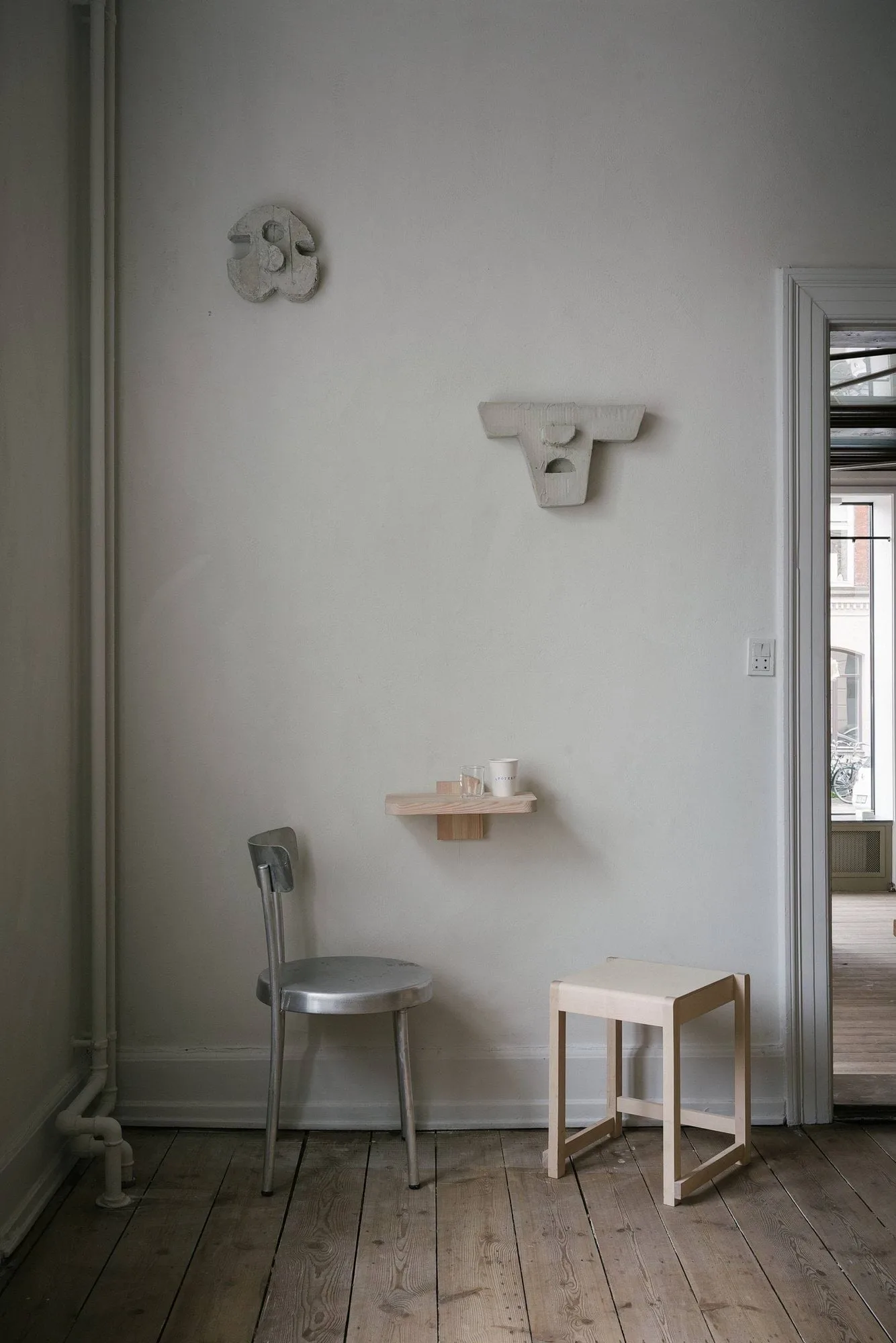 Taburete Low Stool 01, Abedul FRAMA