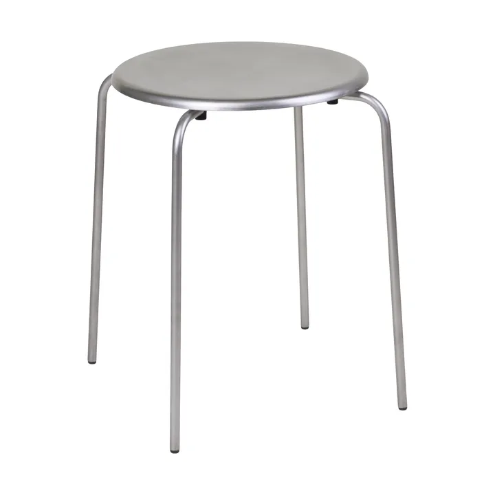 Taburete redondo Petit Rond - Acero inoxidable - FRAMA