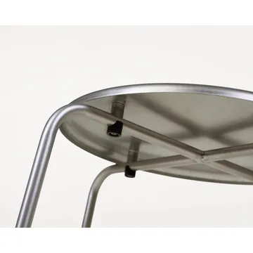 Taburete redondo Petit Rond - Acero inoxidable - FRAMA