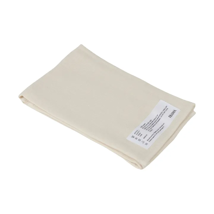 Toalla Light Towel 80x50 cm - Bone white (blanco) - FRAMA