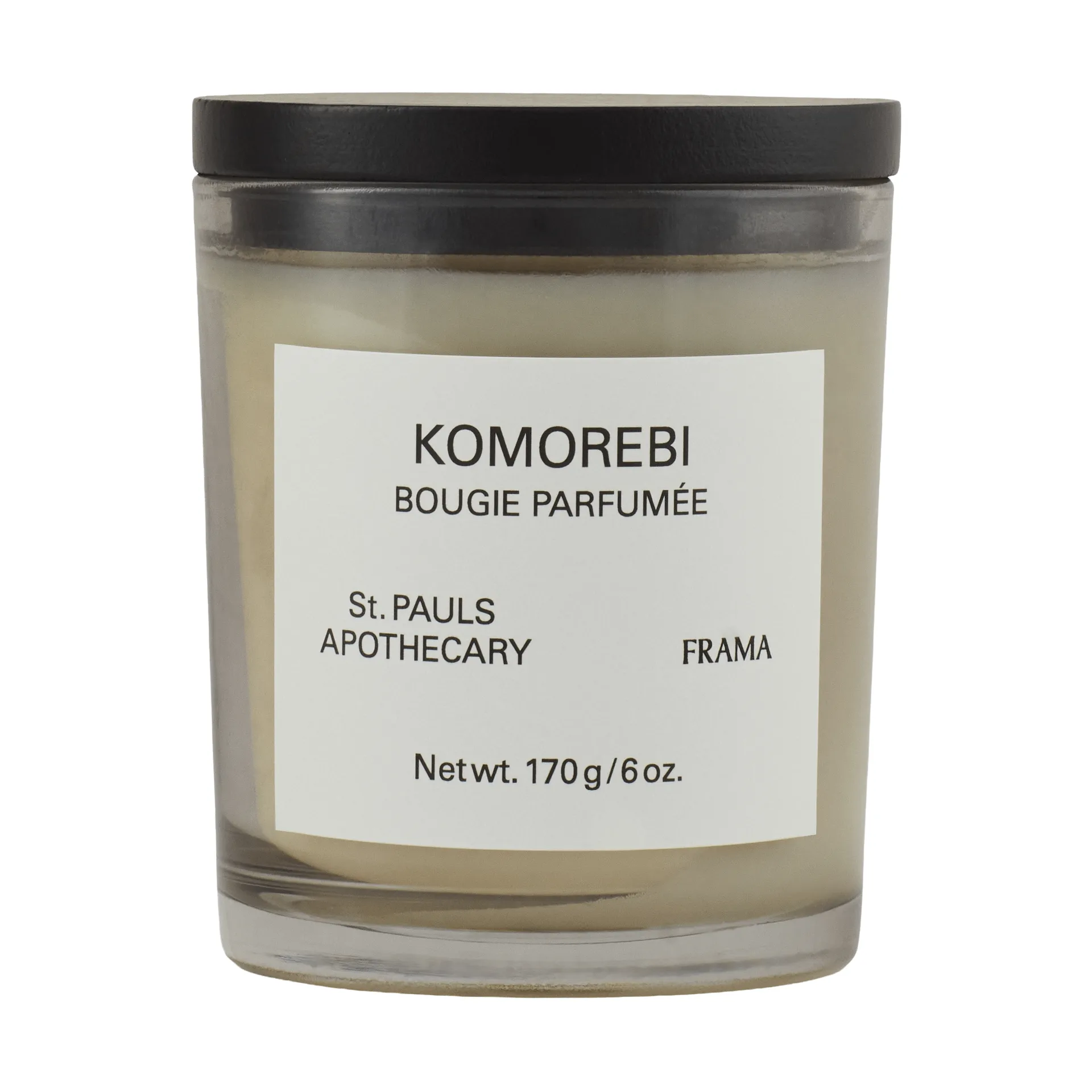 Vela aromática FRAMA, Komorebi, 170 g FRAMA