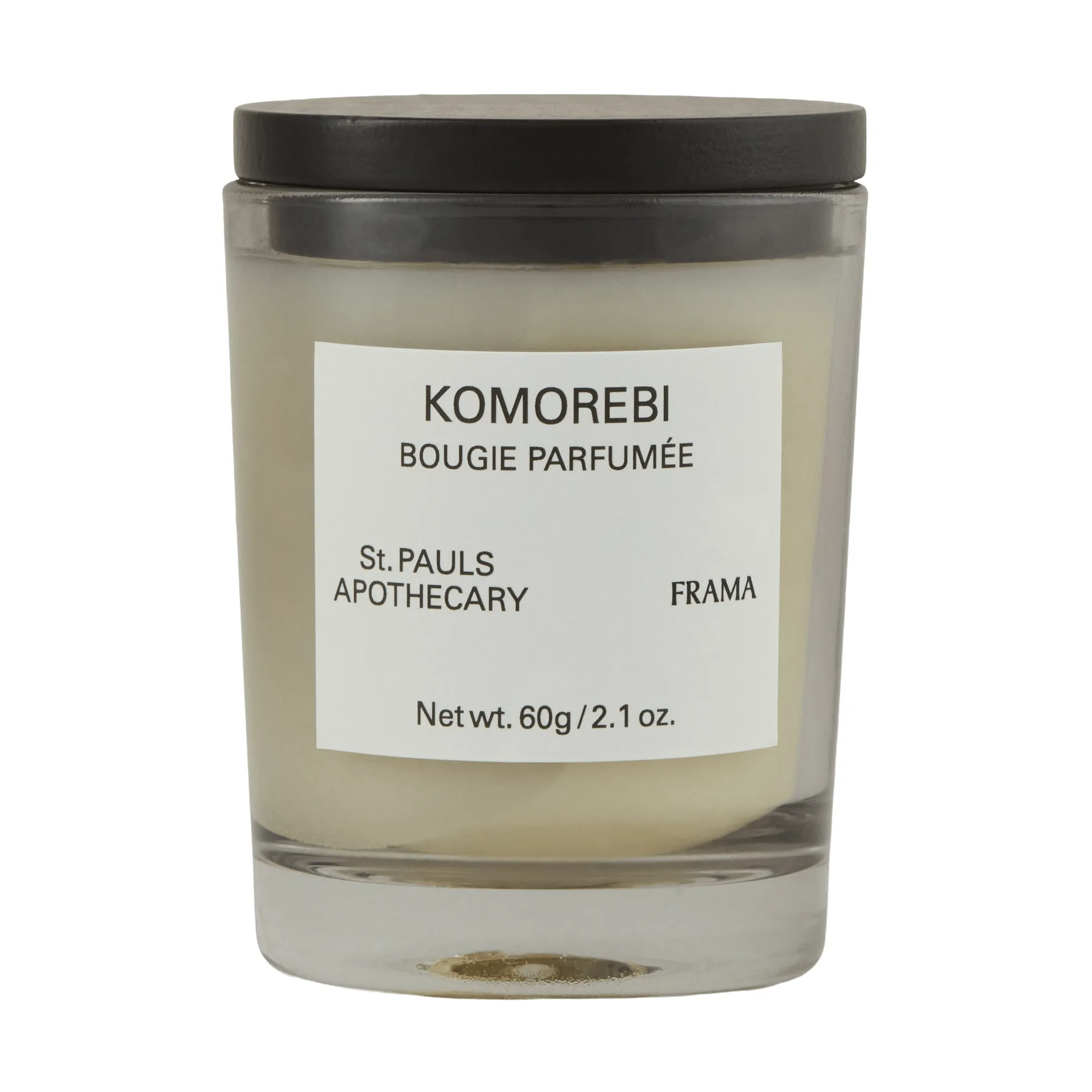 Vela aromática FRAMA, Komorebi, 60 g FRAMA