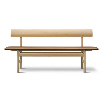 Banco Mogensen 3171 - Cuero omni 307-roble enjuagado - Fredericia Furniture
