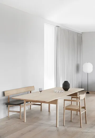Banco Mogensen 3171 - Cuero omni 307-roble enjuagado - Fredericia Furniture
