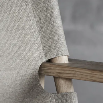 Butaca The Canvas Chair - Estructura Canvas natural aceitada clara, incl. cojín Canvas - Fredericia Furniture