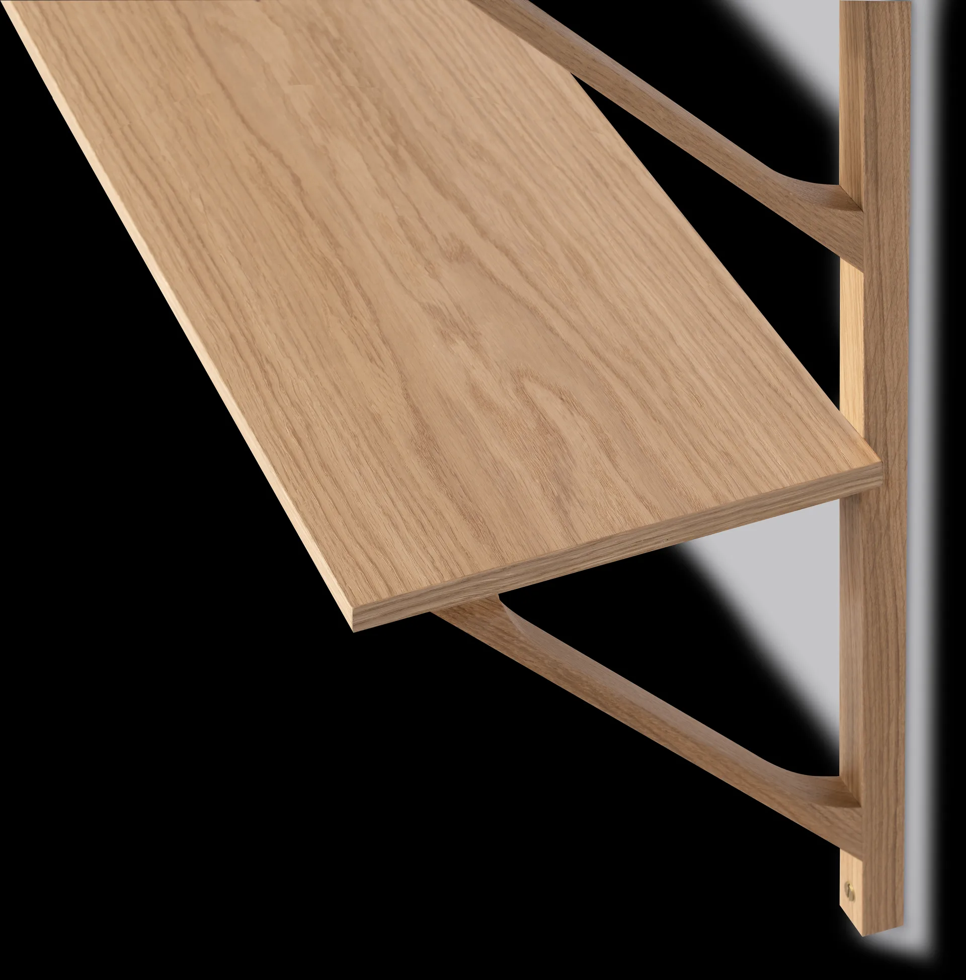 Estantería BM29, 149x61 cm, Oak lacquer Fredericia Furniture