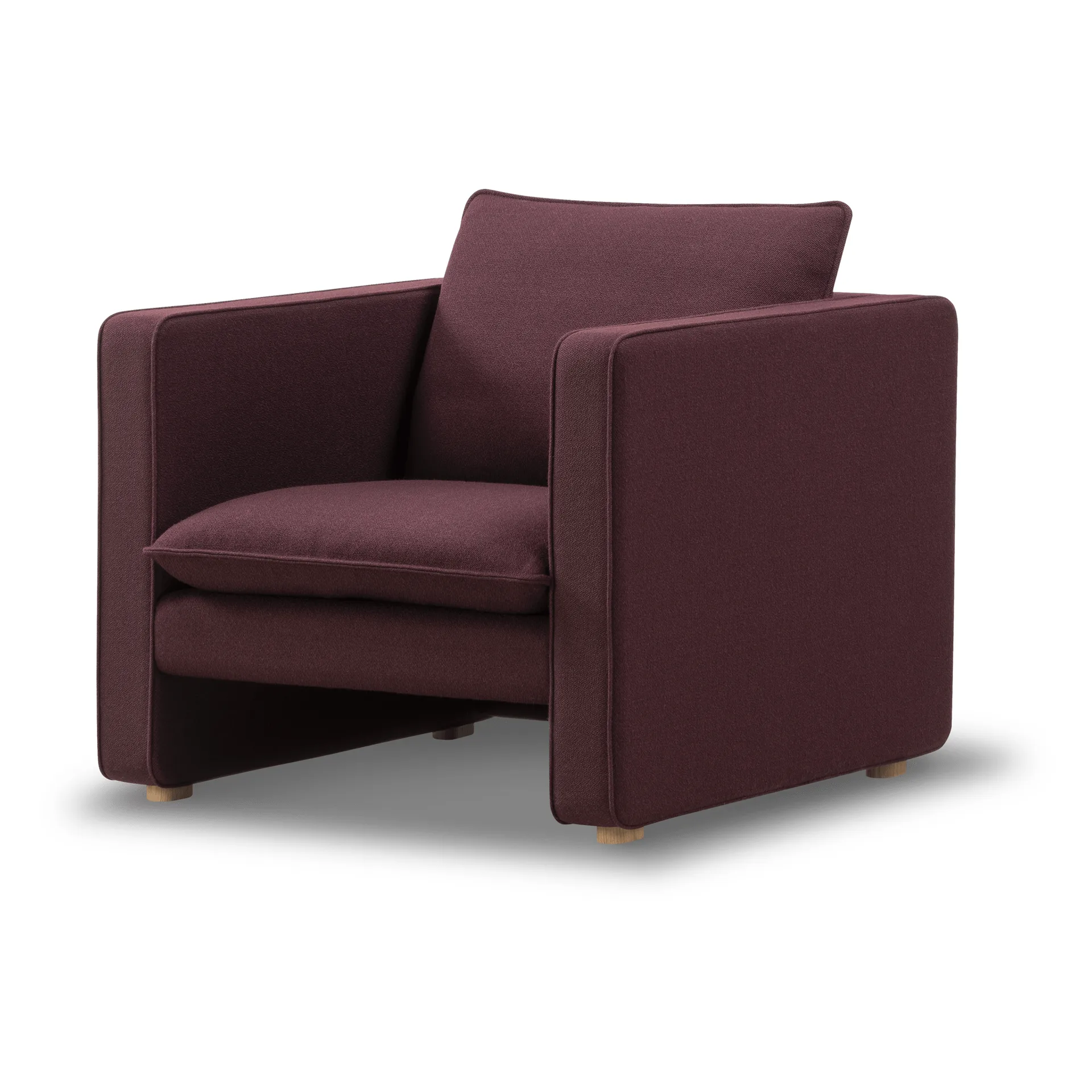 Jota sillón lounge, Vidar 693-roble aceitado claro Fredericia Furniture