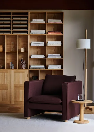 Jota sillón lounge - Vidar 693-roble aceitado claro - Fredericia Furniture