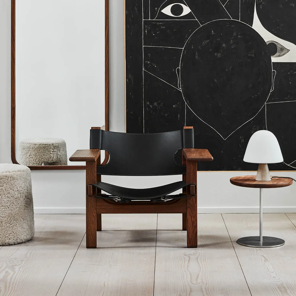 Lámpara de mesa Meadow, Opal – dark atlantico limestone Fredericia Furniture