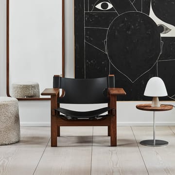 Lámpara de mesa Meadow - Opal – dark atlantico limestone - Fredericia Furniture
