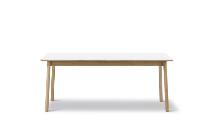 Mesa Ana 180-280 x 95 cm - Nanolaminado blanco - roble encerado - Fredericia Furniture