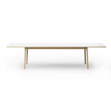 Mesa Ana 220-320 x 95 cm - Nanolaminado blanco - roble encerado - Fredericia Furniture